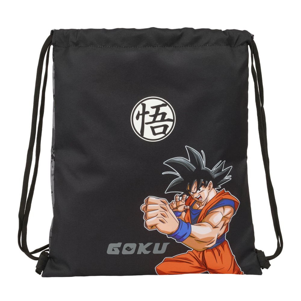 Ghiozdan Dragon Ball Negru 35 x 40 x 1 cm