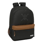 Ghiozdan One Piece Negru 30 x 46 x 14 cm