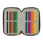 Geantă Universală Naruto Negru 12,5 x 19,5 x 5,5 cm 37 Piese