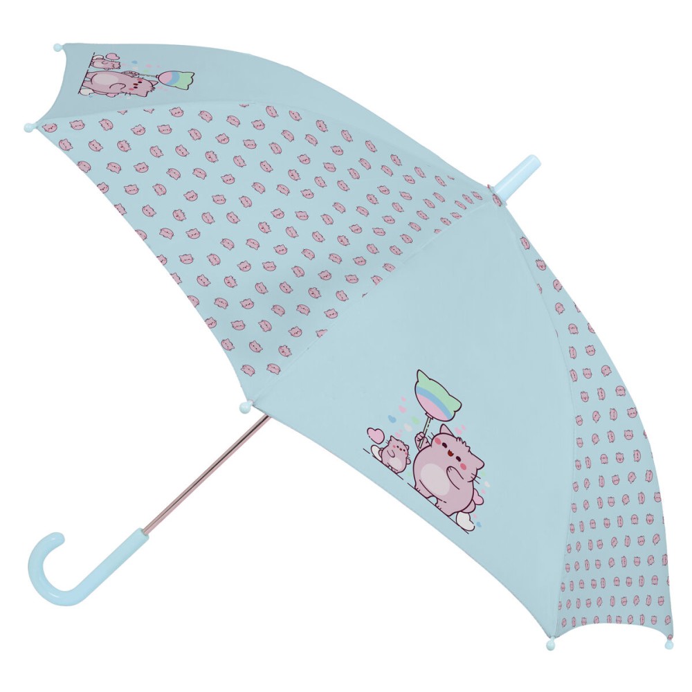 Umbrelă Pembe The pink cat Multicolor Ø 86 cm
