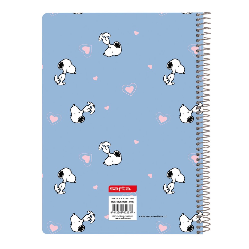 Notebook Snoopy A5 80 Frunze