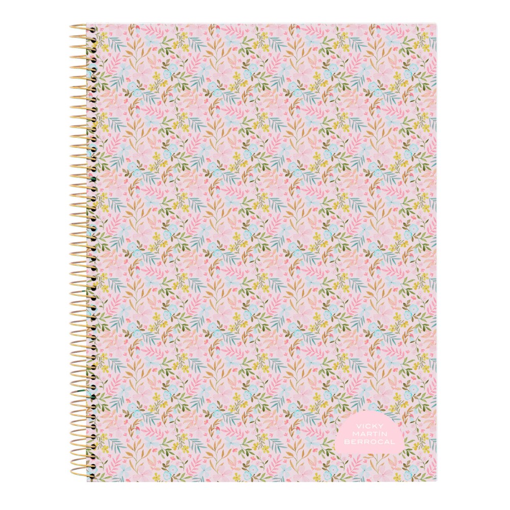 Notebook Vicky Martín Berrocal Multicolor A4 120 Frunze