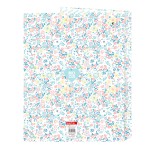 Biblioraft Moos Fiori Multicolor A4 26.5 x 33 x 4 cm