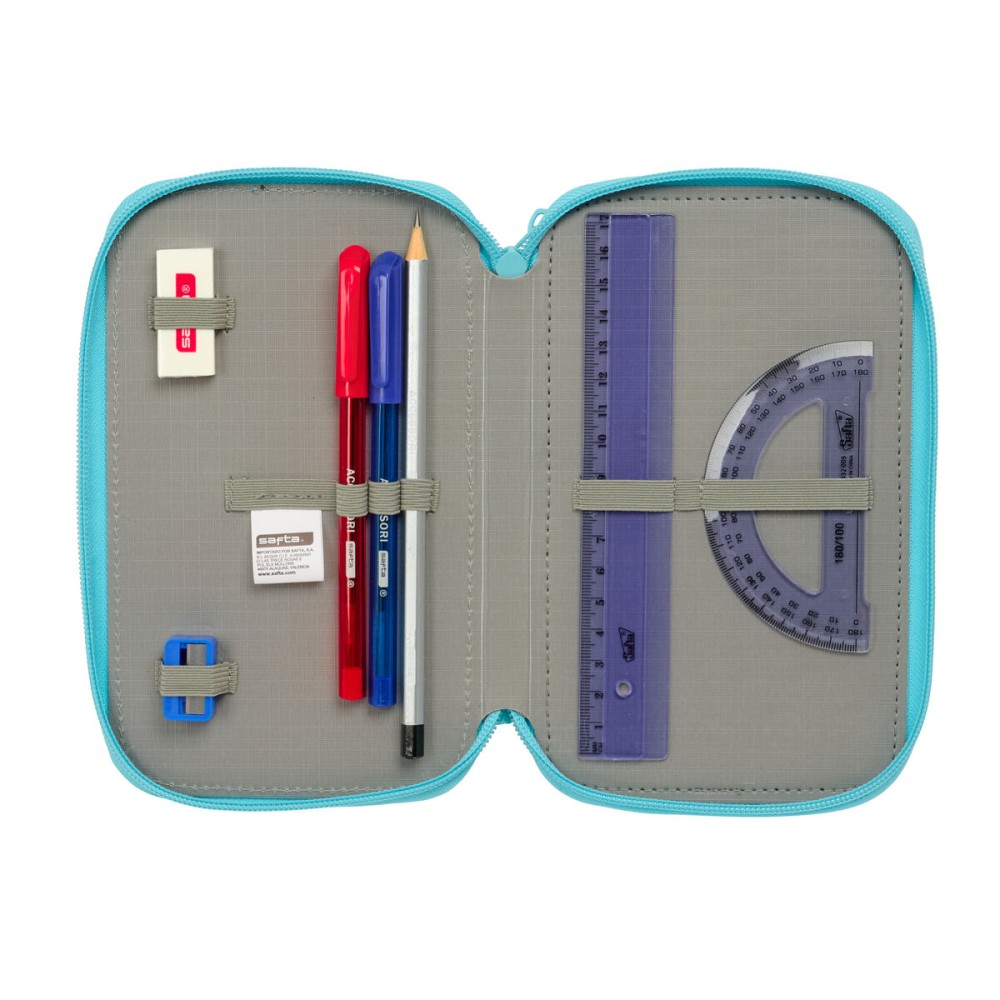 Geantă Universală Moos Fiori Multicolor 12,5 x 19,5 x 5,5 cm 37 Piese