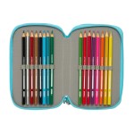 Geantă Universală Moos Fiori Multicolor 12,5 x 19,5 x 5,5 cm 37 Piese