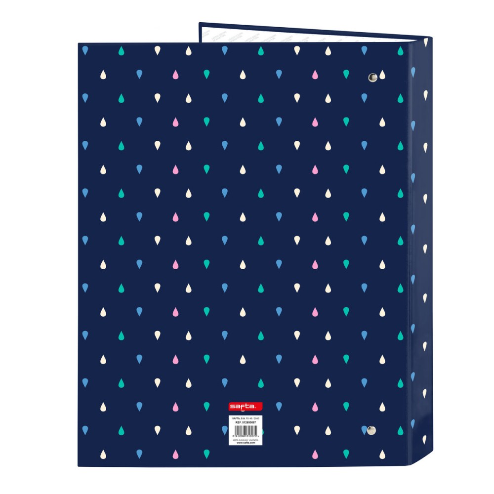 Biblioraft Benetton Drop Multicolor A4 26.5 x 33 x 4 cm
