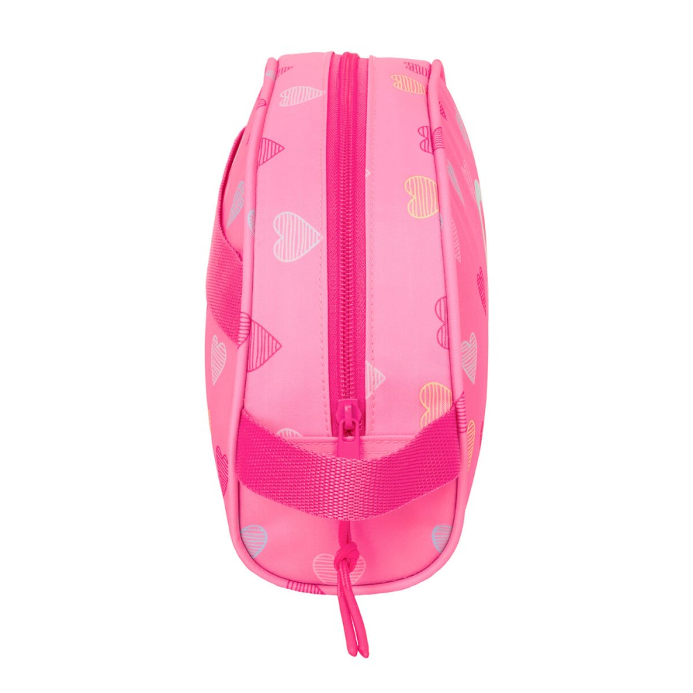 Trusă de Voiaj Benetton Heart Roz 28 x 18 x 10 cm