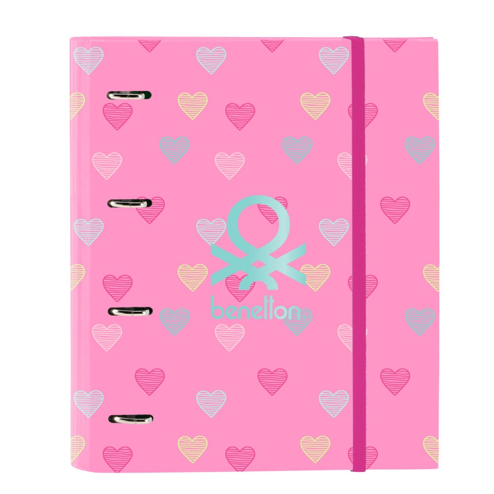Biblioraft Benetton Heart Roz 27 x 32 x 3.5 cm
