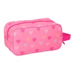 Geantă pentru Încălțăminte de Voiaj Benetton Heart Roz 29 x 15 x 14 cm