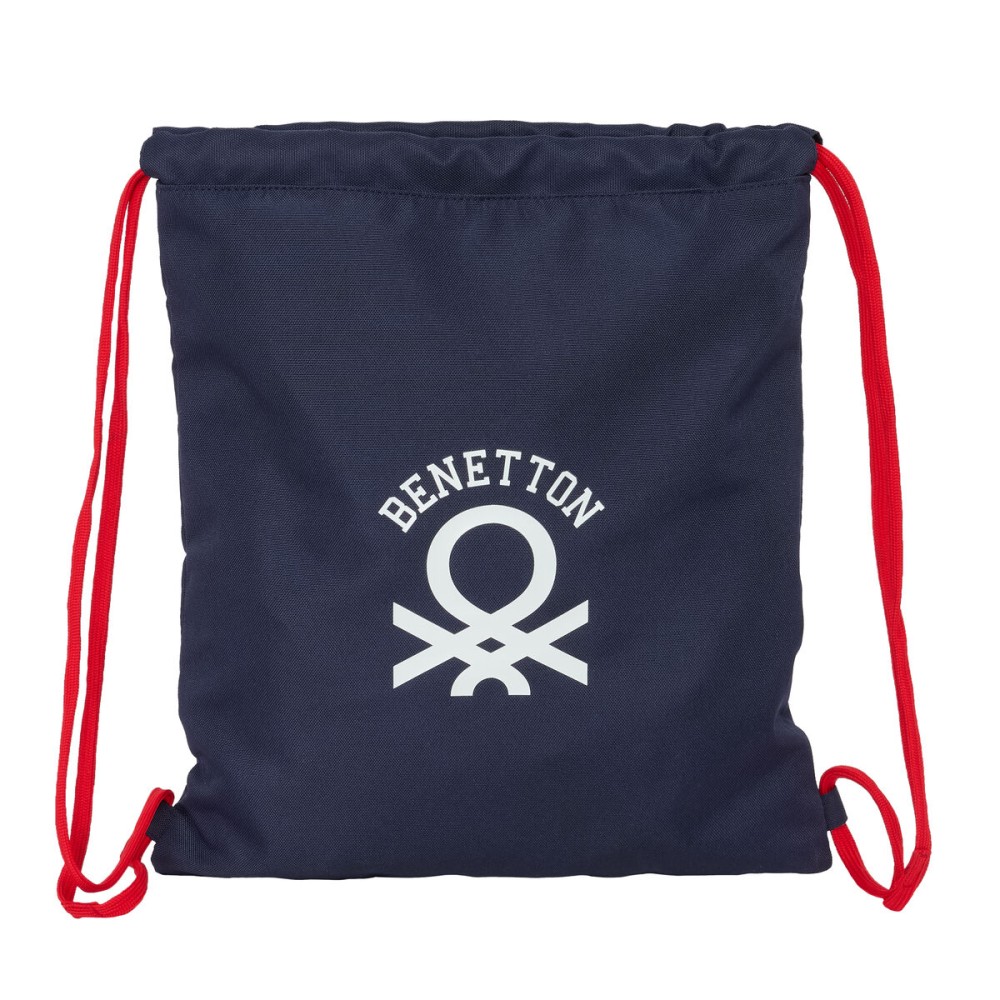 Geantă Rucsac cu Bretele Benetton Together Bleumarin 35 x 40 x 1 cm