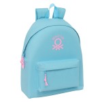 Ghiozdan Benetton Celeste Celeste 33 x 42 x 15 cm