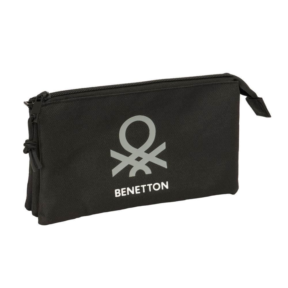 Geantă Universală Benetton Negro Negru 22 x 12 x 3 cm