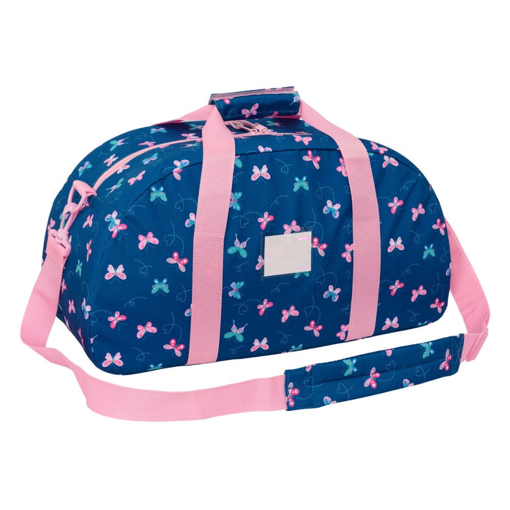 Geantă de Sport BlackFit8 Mariposas Multicolor 50 x 26 x 20 cm