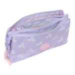 Geantă Universală Safta Bouquet Roz Liliachiu 22 x 12 x 3 cm