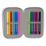 Geantă Universală Safta Bouquet Roz Liliachiu 12,5 x 19,5 x 5,5 cm 37 Piese