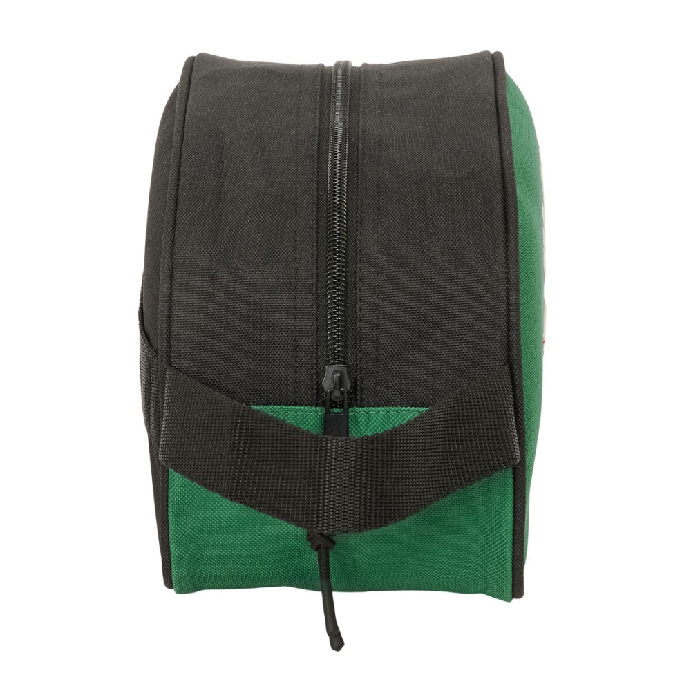 Trusă de Voiaj BlackFit8 Varsity Negru Verde 26 x 15 x 12 cm
