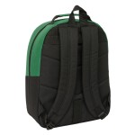 Ghiozdan BlackFit8 Varsity Negru Verde 32 x 42 x 15 cm