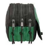 Geantă Universală BlackFit8 Varsity Negru Verde 21,5 x 10 x 8 cm