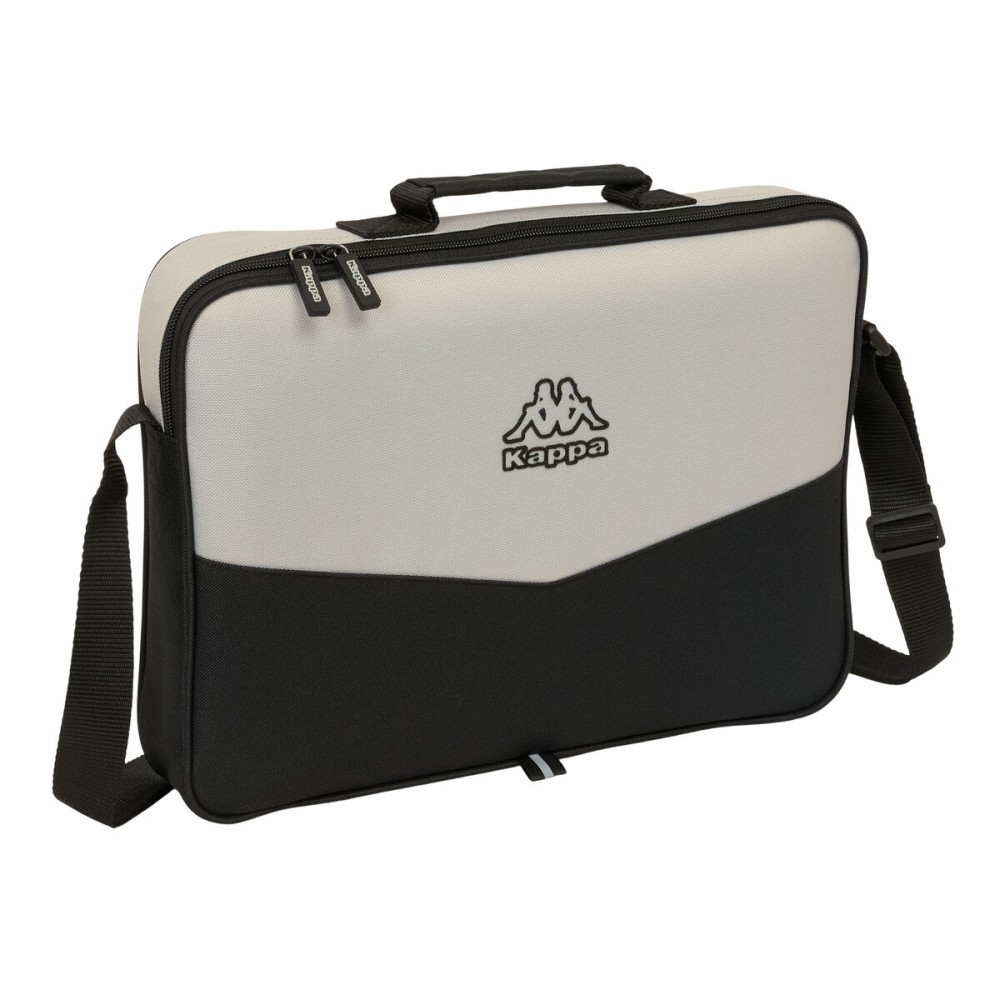 Ghiozdan Kappa Grey Negru Gri 38 x 28 x 6 cm