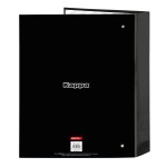 Biblioraft Kappa Grey Negru Gri A4 27 x 33 x 6 cm