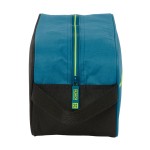 Geantă pentru Încălțăminte de Voiaj Munich Land Negru Verde 29 x 15 x 14 cm