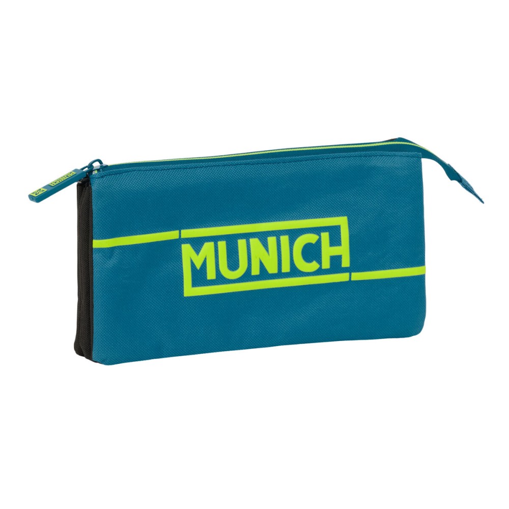 Geantă Universală Munich Land Negru Verde 22 x 12 x 3 cm