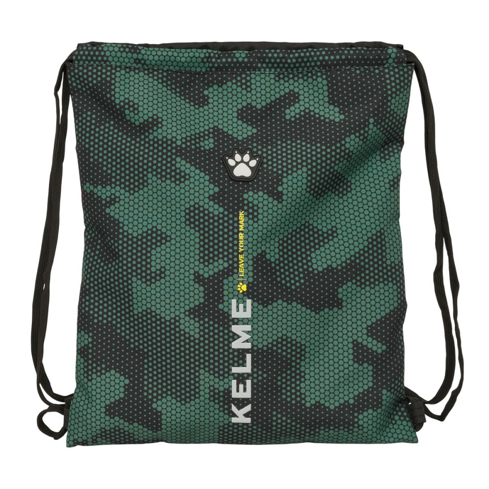 Geantă Rucsac cu Bretele Kelme Camo Negru Verde 35 x 40 x 1 cm