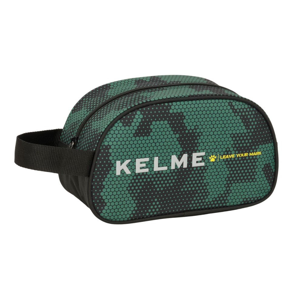Trusă de Voiaj Kelme Camo Negru Verde 26 x 15 x 12 cm