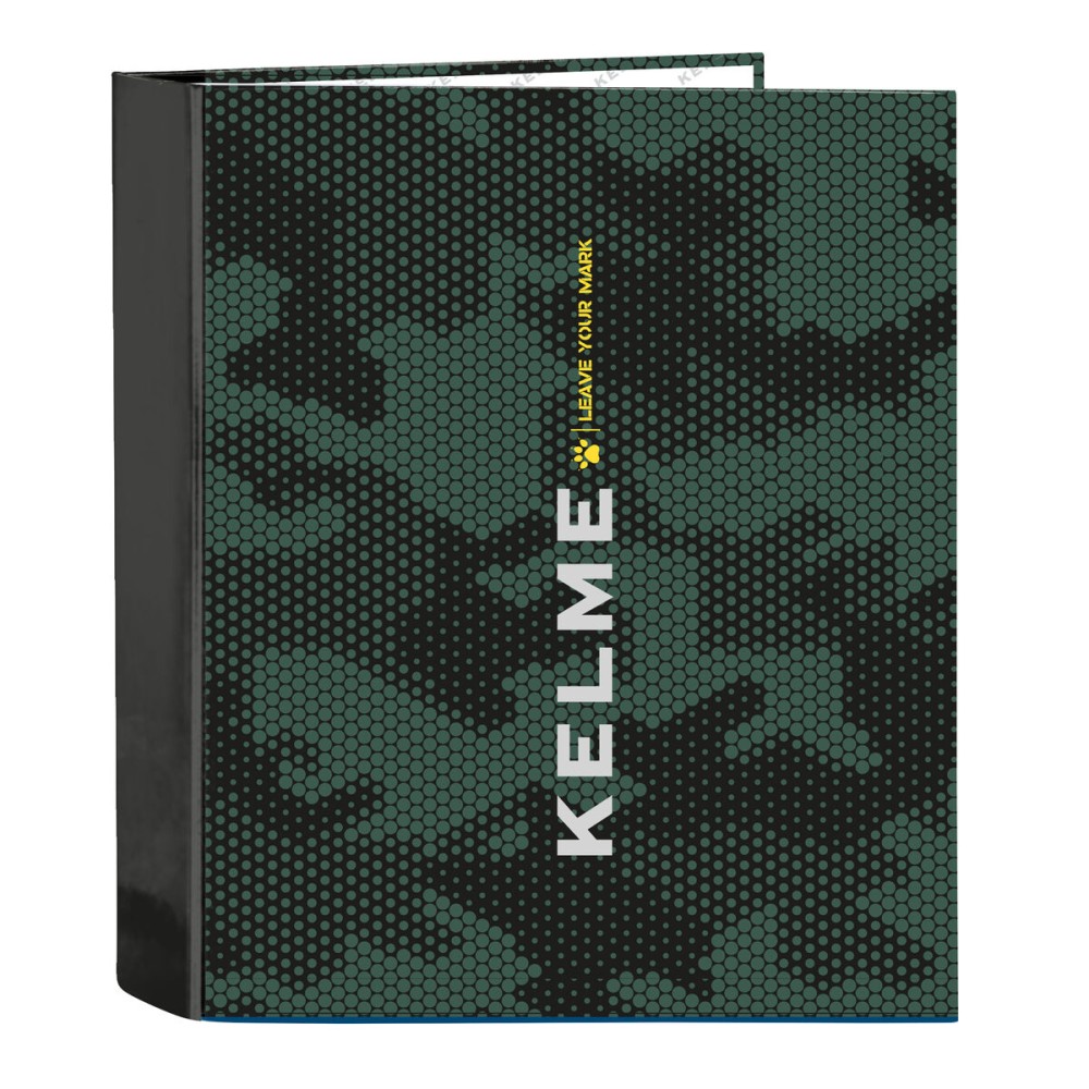 Biblioraft Kelme Camo Negru Verde A4 27 x 33 x 6 cm