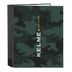 Biblioraft Kelme Camo Negru Verde A4 27 x 33 x 6 cm