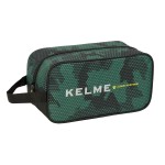 Geantă pentru Încălțăminte de Voiaj Kelme Camo Negru Verde 29 x 15 x 14 cm