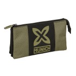 Ghiozdan Munich West Negru Verde 22 x 12 x 3 cm