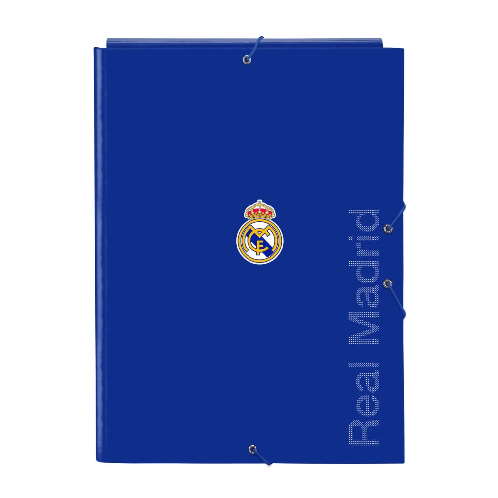 Biblioraft Real Madrid C.F. Albastru A4 26 x 33.5 x 2.5 cm
