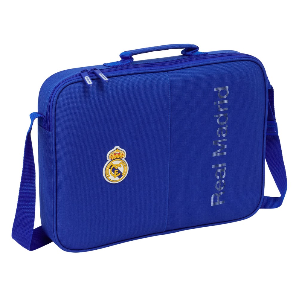 Ghiozdan Real Madrid C.F. Albastru 38 x 28 x 6 cm