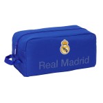 Geantă pentru Încălțăminte de Voiaj Real Madrid C.F. Albastru 34 x 15 x 18 cm