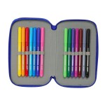 Geantă Universală Real Madrid C.F. Albastru 12,5 x 19,5 x 5,5 cm 37 Piese