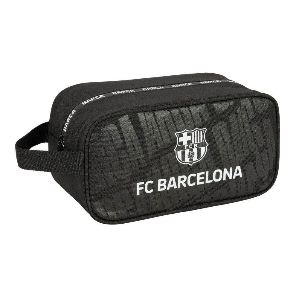 Geantă pentru Încălțăminte de Voiaj F.C. Barcelona Negru 29 x 15 x 14 cm