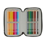 Geantă Universală F.C. Barcelona Negru 12,5 x 19,5 x 5,5 cm 37 Piese