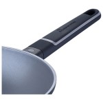 Tigaie Wok Masterpro Indigo Negru Aluminiu (Ø 28 cm)