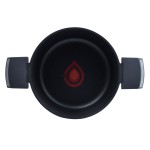 Caserolă Cu Capac Masterpro GASTRO REECO MP Negru