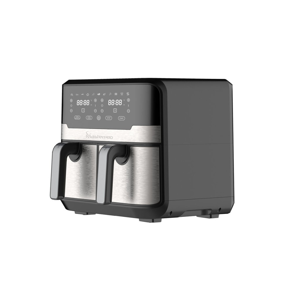 Friteuză cu Aer Masterpro Rocket Duo 900 2400 W 9 L Negru
