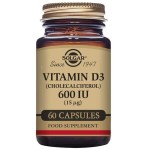 Vitamina D3 (colecalciferol) Solgar 600 iu 60 Capsule