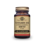 Vitamina D3 (colecalciferol) Solgar 600 iu 60 Capsule