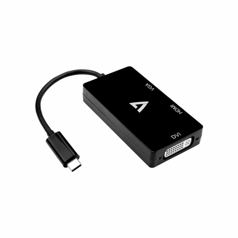 Adaptor USB-C la HDMI V7 V7UC-VGADVIHDMI-BLK Negru