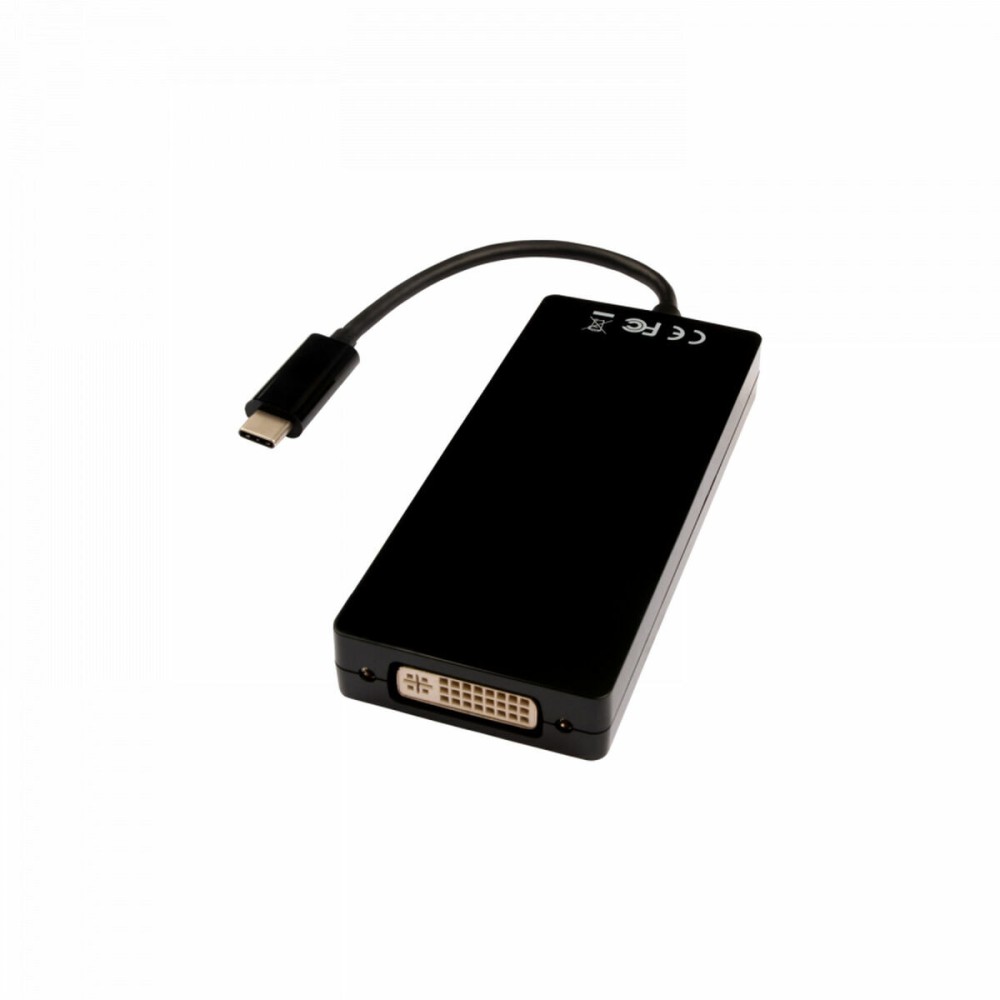 Hub USB V7 V7UC-DPHDVGADVI-BLK Negru