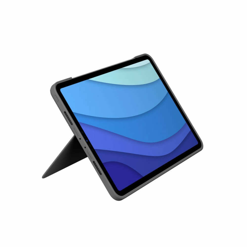 Husă pentru iPad + Tastatură Logitech 920-010145 Gri QWERTY