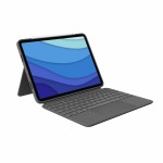Husă pentru iPad + Tastatură Logitech 920-010145 Gri QWERTY
