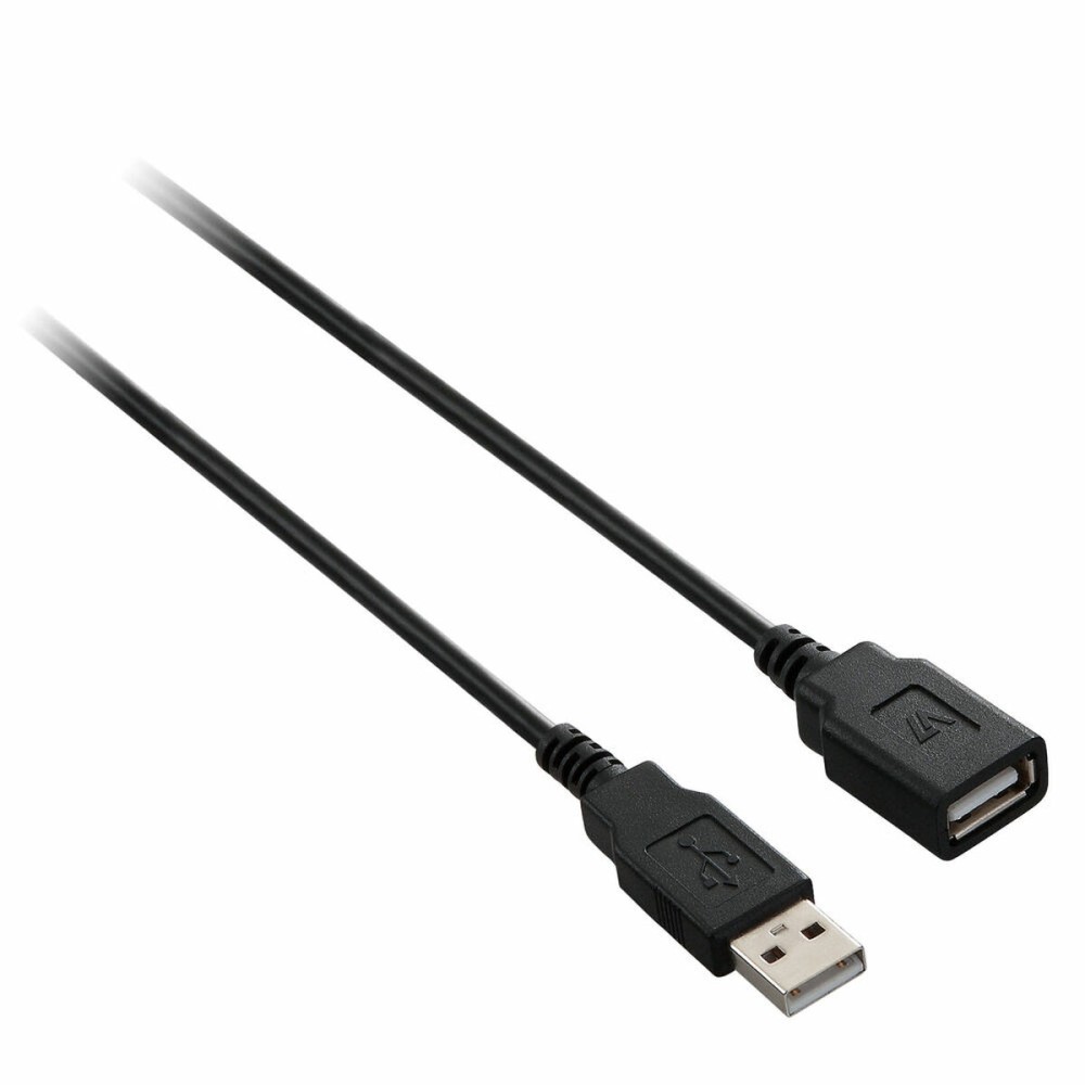 Cablu USB V7 V7E2USB2EXT-1.8M     USB A Negru
