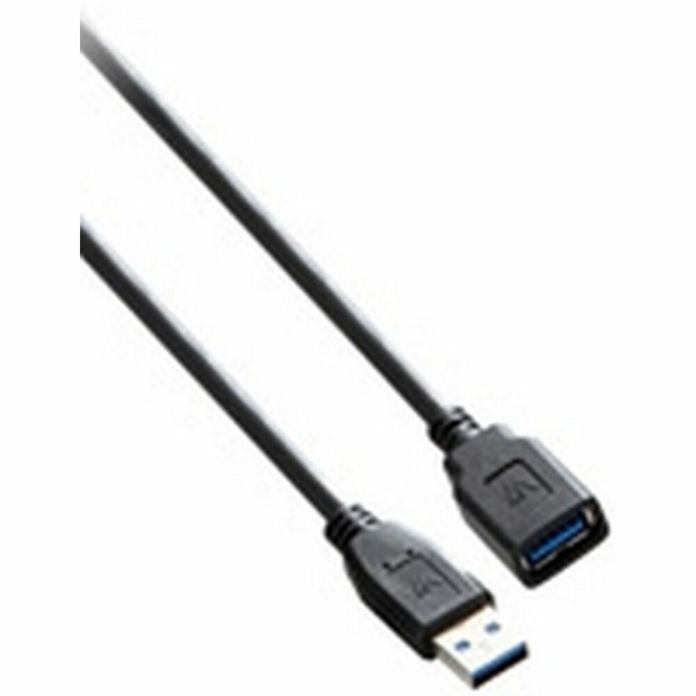 Cablu USB V7 V7E2USB3EXT-1.8M-2N Negru 1,8 m