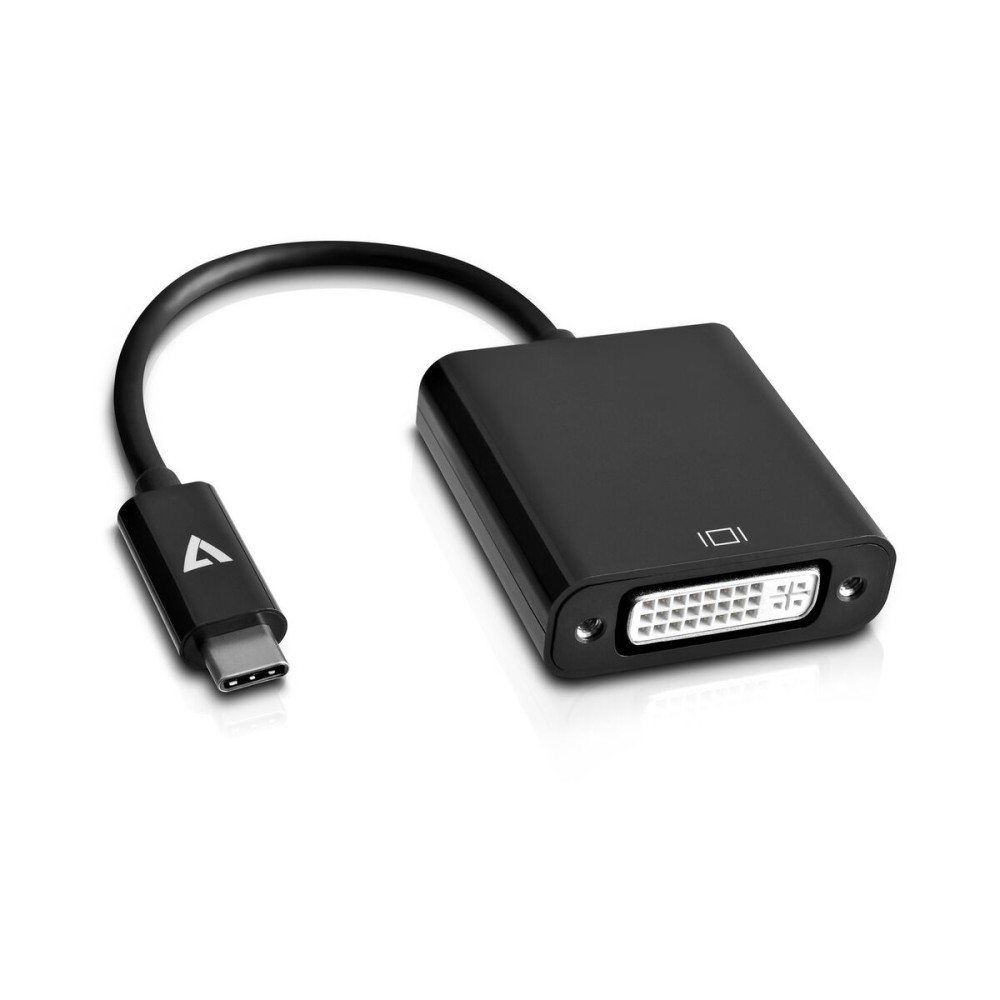 Adaptor USB-C la DVI V7 V7UCDVI-BLK-1N